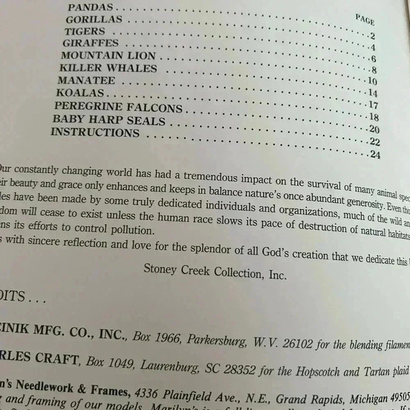 5/$25 Stoney creek 22  wild and free cross stitch craft book - Picture 5 of 8